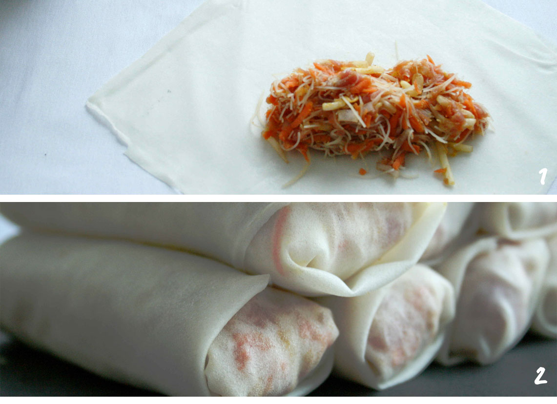 étapes de la recette