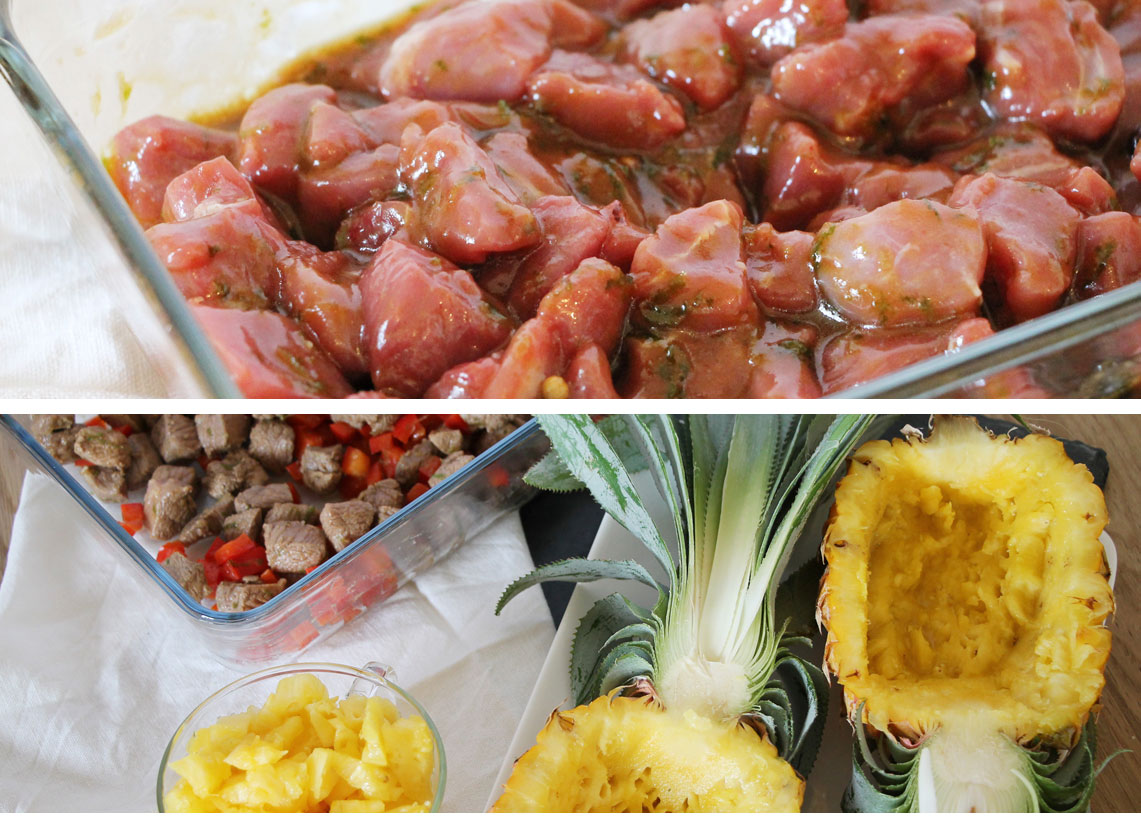 Etapes de la recette