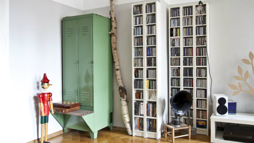 Porta cd: tante idee e consigli fai da te dalani e ora westwing Scaffalatura legno fai da te