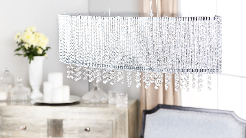 moderne kristallen hanglamp