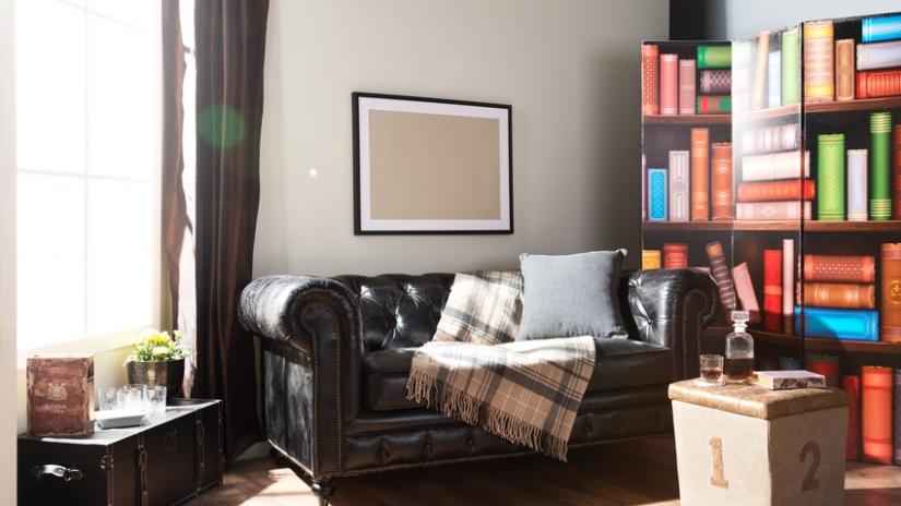 sofa z funkcją spania skórzana