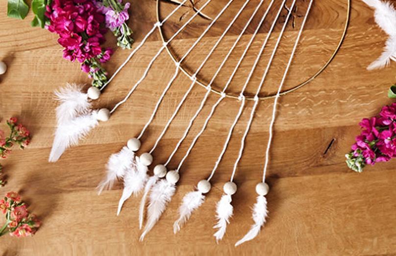 DIY: Moderný lapač snov