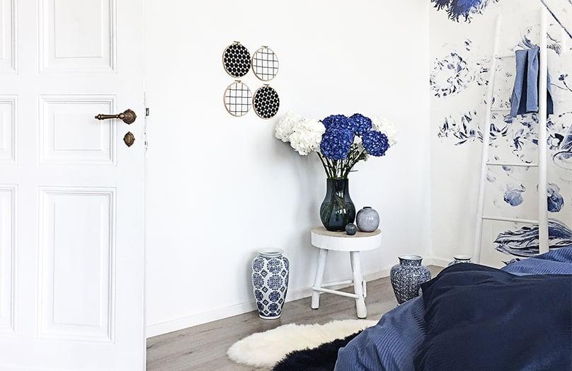 DIY Farebné nástenné dekorácie