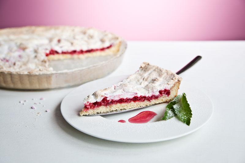 Beerentarte mit Baiser