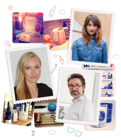 Im Badezimmer der Beauty-Redakteure
