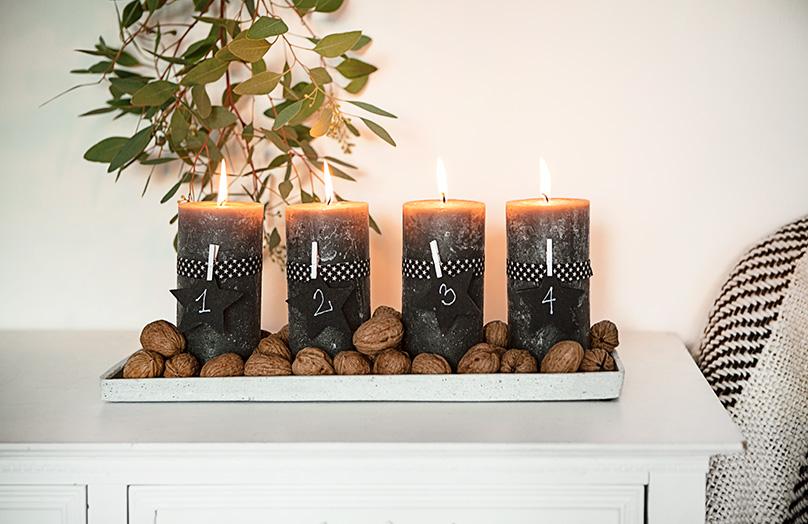 New Look: Adventskränze mal anders