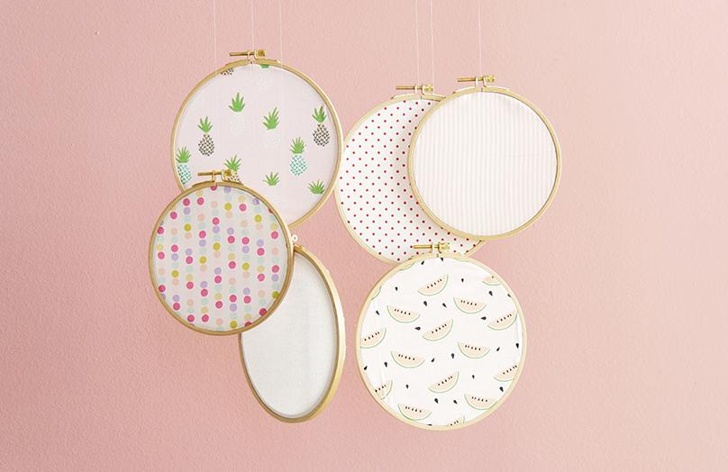 DIY Stickring mit Mobile