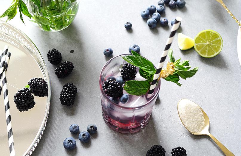 Beerig erfrischend: Ein fruchtiger Summercocktail