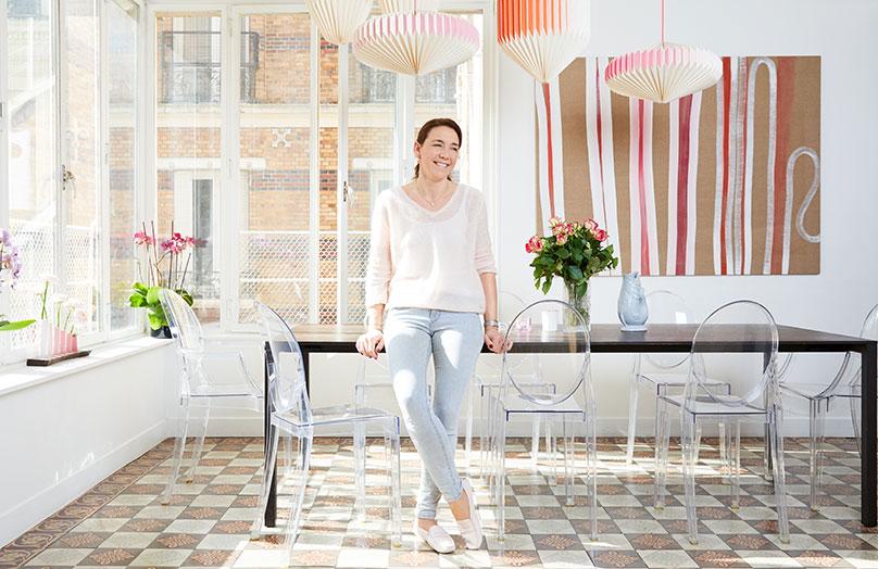 Zu Hause bei Lorna Aubouin in Paris
