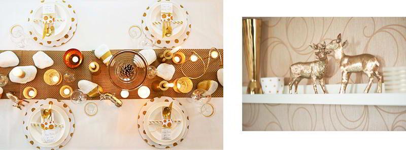 Dalani, Mise en place oro, Colori, Natale, Decorazioni, Trend, Style, Video
