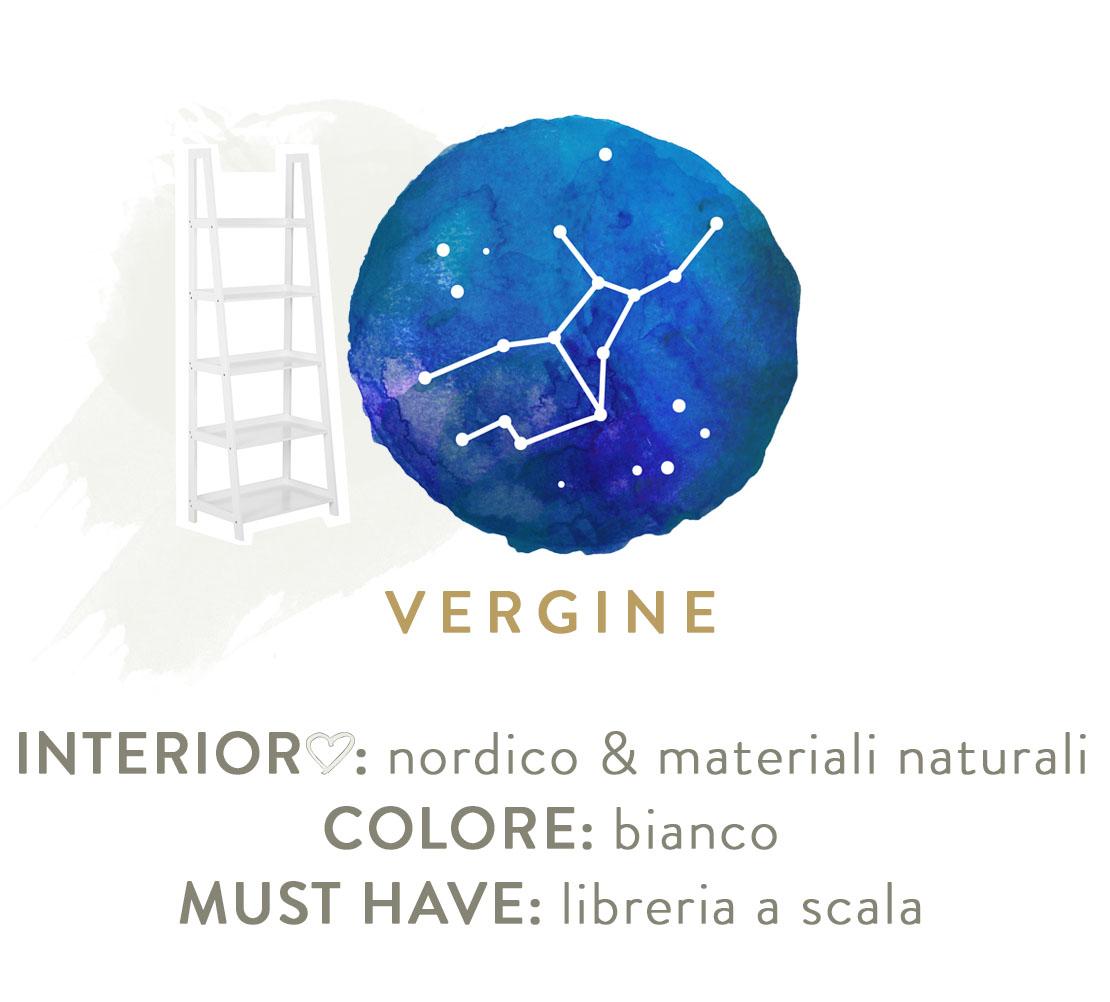 decorare casa secondo lo zodiaco vergine