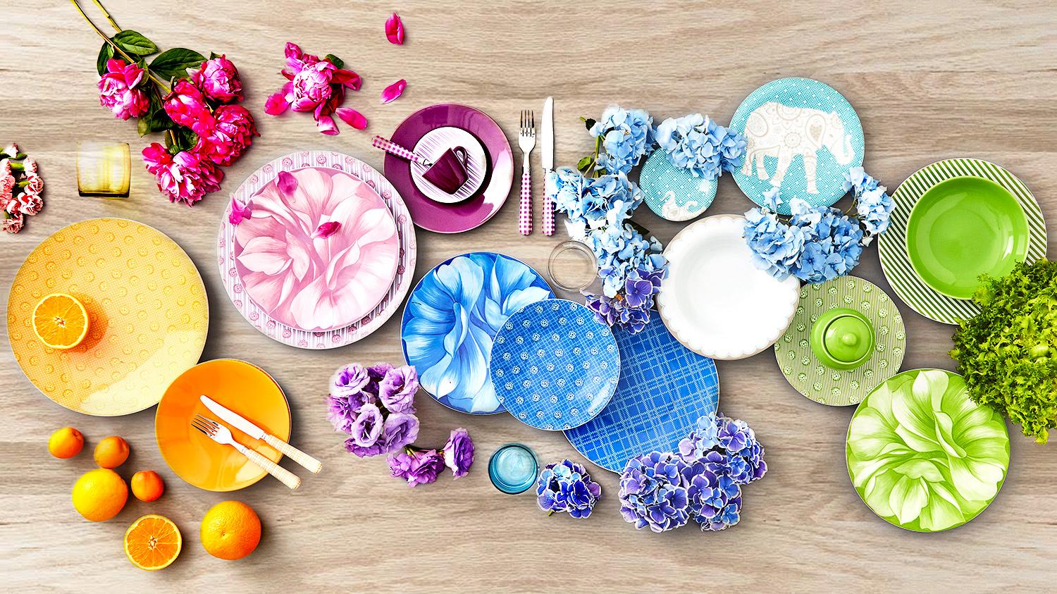 Rose & tulipani, Estate, Decorazioni, Mise en place, Colori, Trend