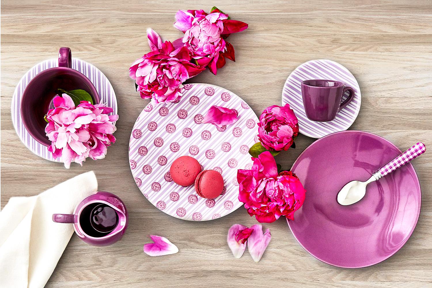 Rose & tulipani, Estate, Decorazioni, Mise en place, Colori, Trend