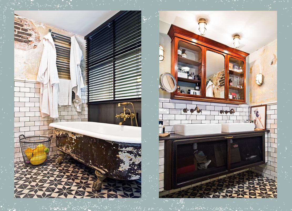 loft retrò bagno