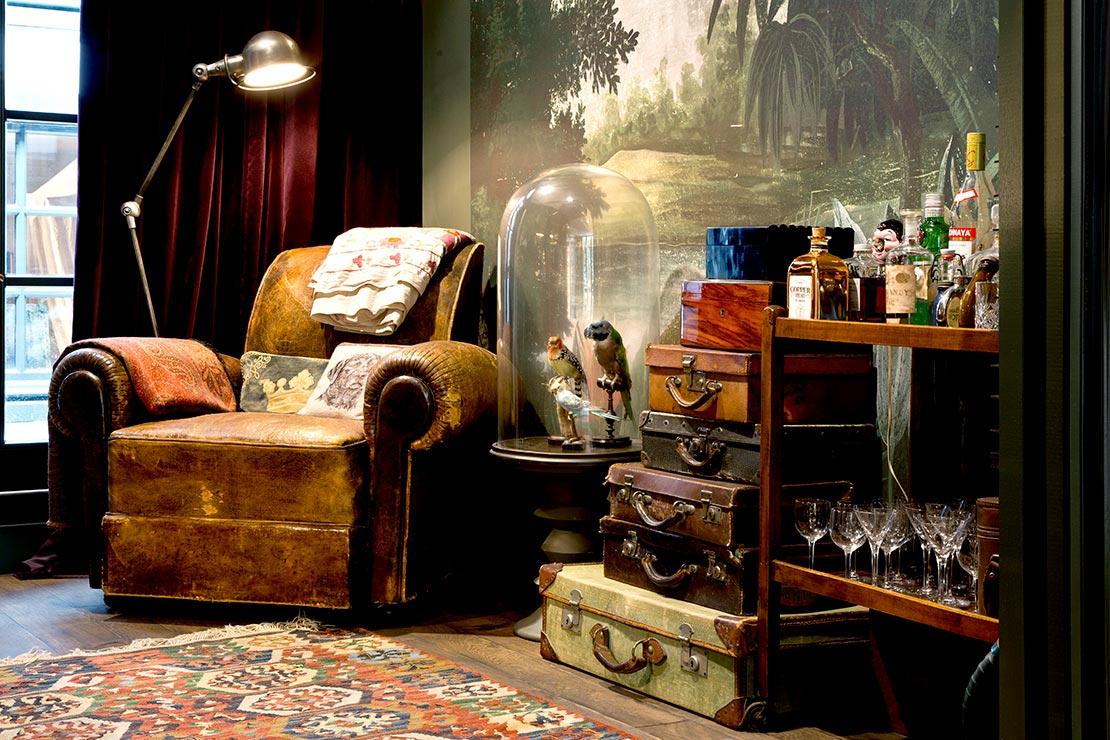 loft retrò poltrona