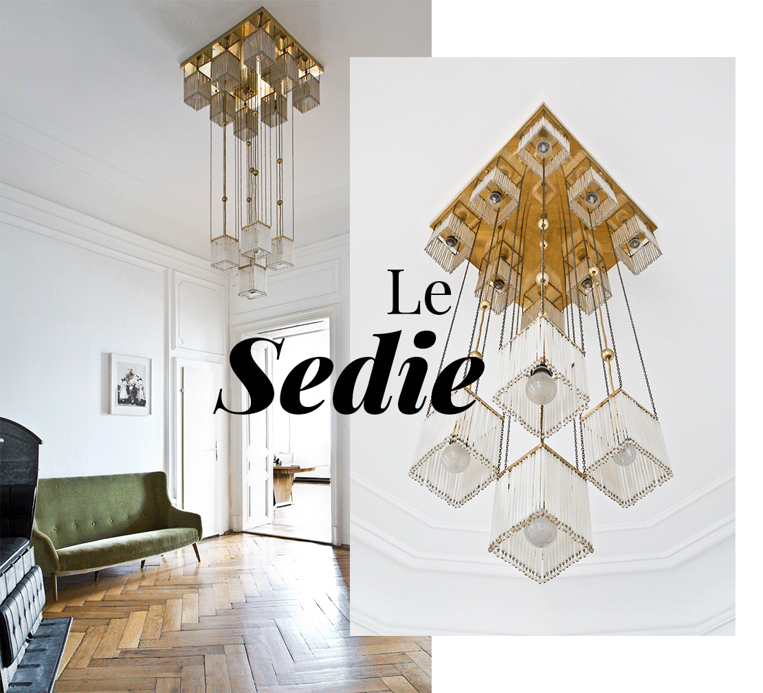 casa minimal sedie