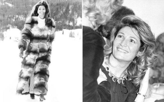 Dalani, Marta Marzotto con Pelliccia a Cortina nel 1967 e in un Evento Mondano nel 1969 Dalani, Marta Marzotto, Milano, Sardegna, Moda, Trend