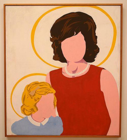 Dalani, Jacqueline Kennedy, American Glam Style, Pop Art, Allan D'Arcangelo, Madonna and Child, 1964 Dalani, Jacqueline Kennedy, Style, Ispirazioni, Arte, Cinema, Passione, Moda, Casa, New York