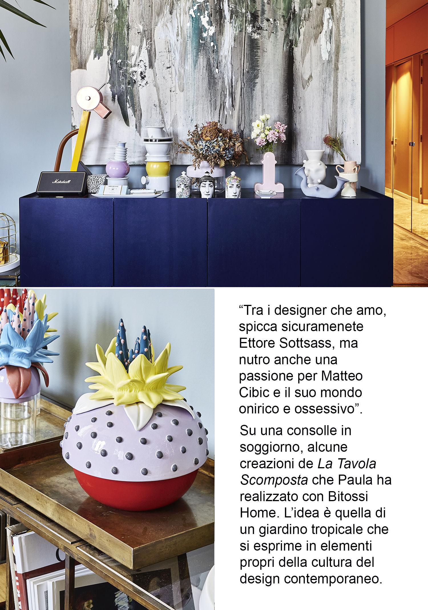 Paula Cademartori, Moda, Casa, Design, Milano
