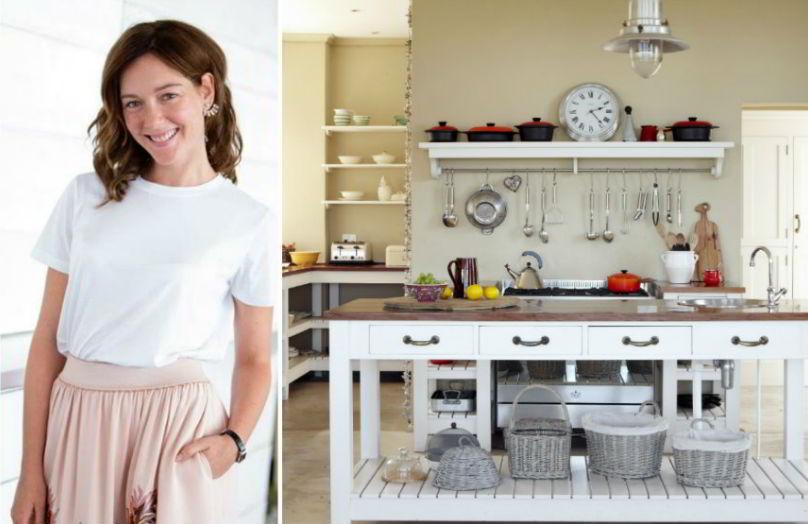 Cristiana Capotondi - Un salotto in cucina