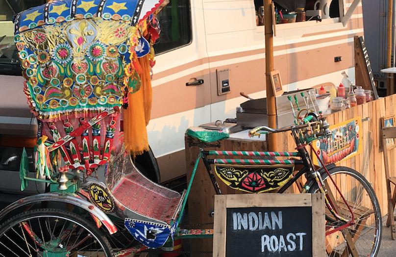 Frans over zijn Indian Roast Foodtruck