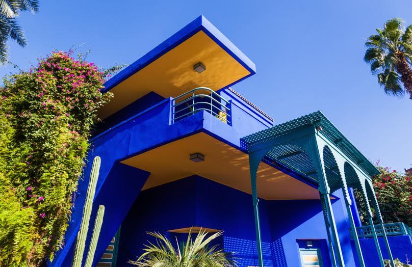 Botanisch paradijs Jardin Majorelle