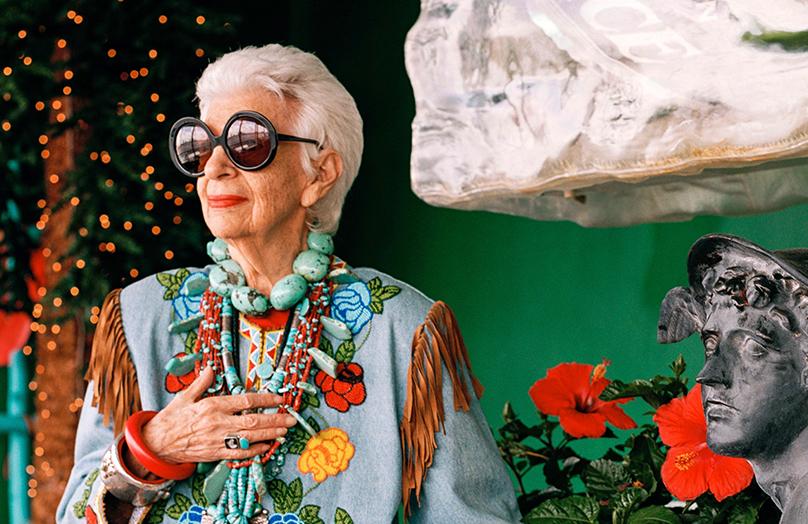 95-jarige IT-girl: Iris Apfel