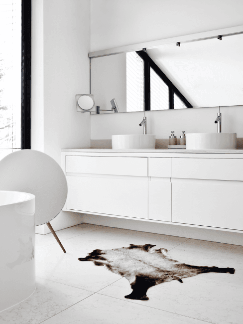 Bagno di lusso Bagno di lusso bianco
