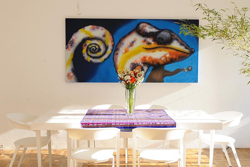 Living Nikolas - Chestnut, Living, Dettaglio, Arte