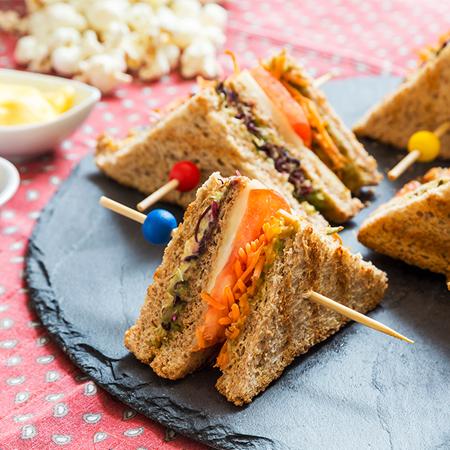 Club Sandwich vegetariano di Laurel Evans - Ricette dal mondo
