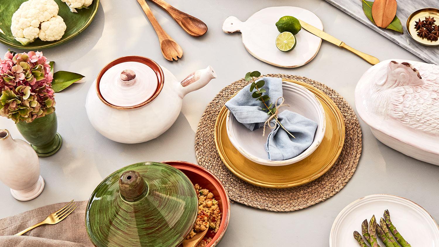 Fratelli Colì, Terracotta, Mise en place, Decorazioni, Made in Italy