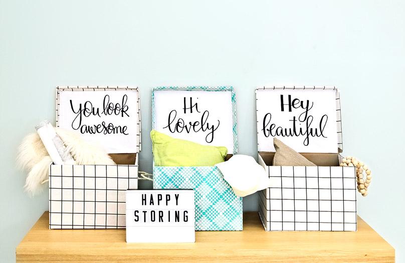 DIY: Stijlvolle opbergdozen