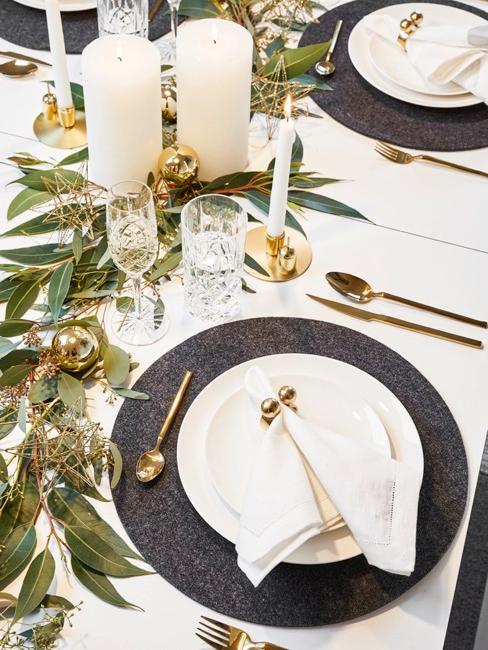 matrimonio moderno Set da tavola con decorazione moderna