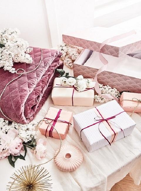 Regalo per sorella Pacchetti regalo a tema rosa