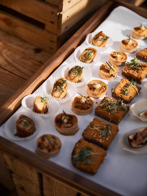 Idee finger food vassoio con finger food