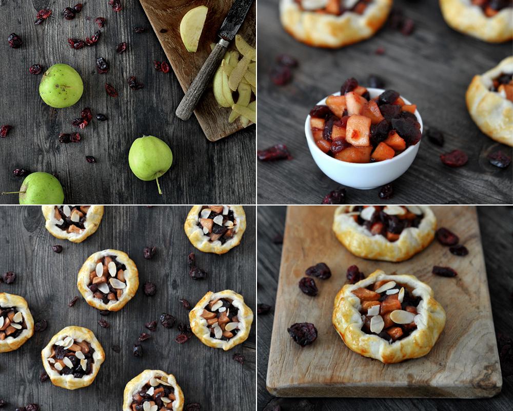 apfel-cranberries-galette