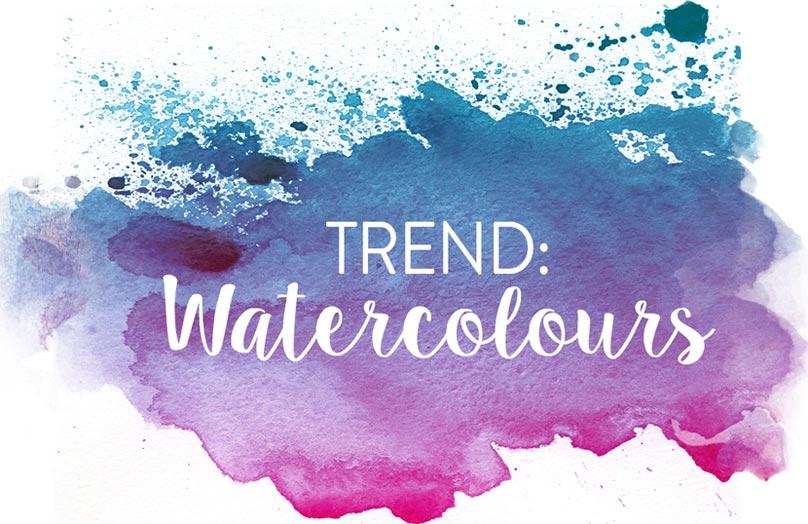 Watercolours: Trend mit Kunst-Charakter