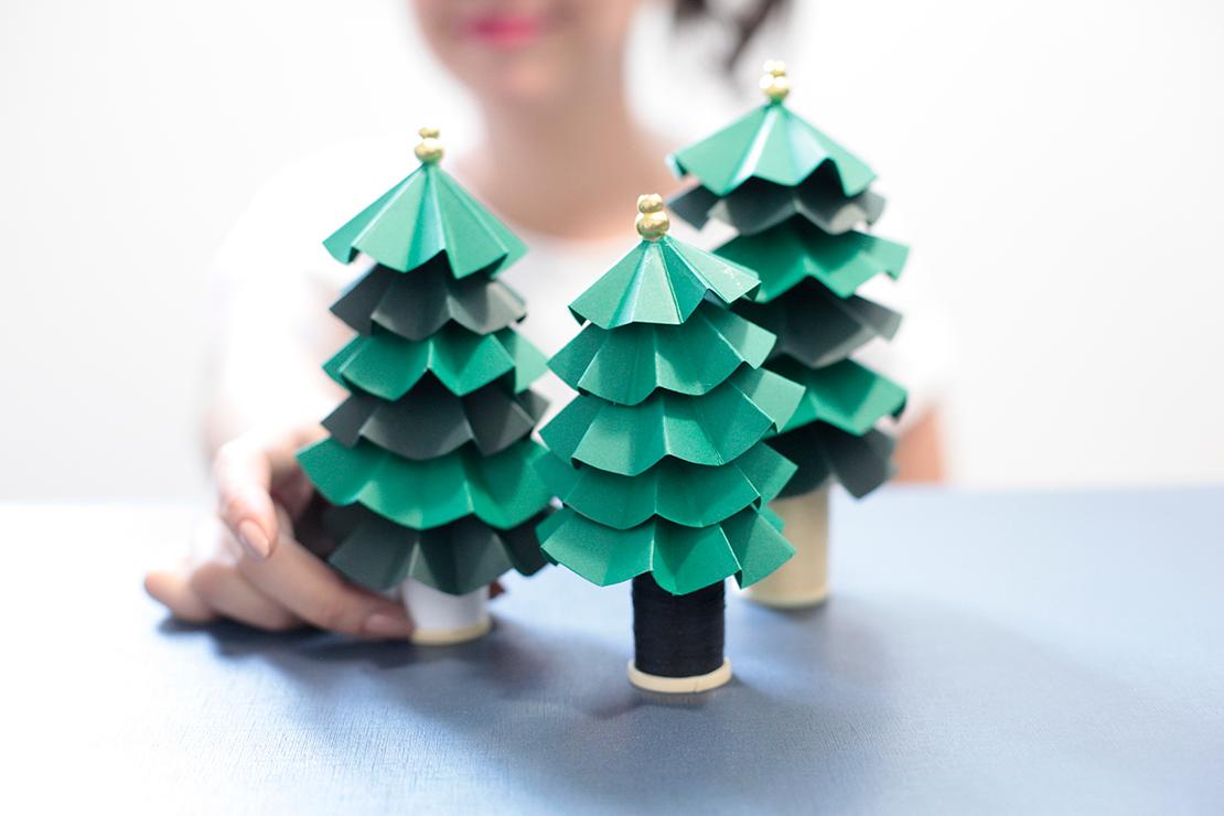 Accesorios naturales para la mesa de Navidad