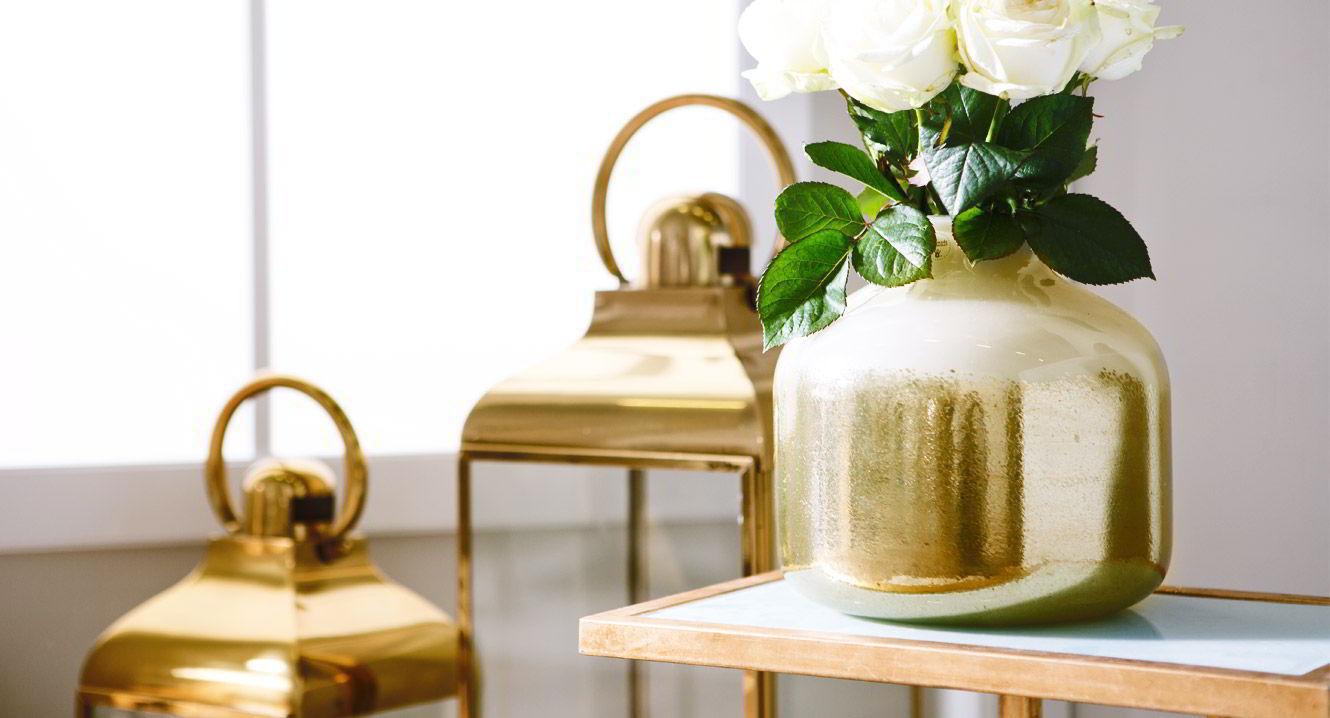 Dalani, Arredare con l'Oro, Arredamento, Casa, Colori, Moda, Trend