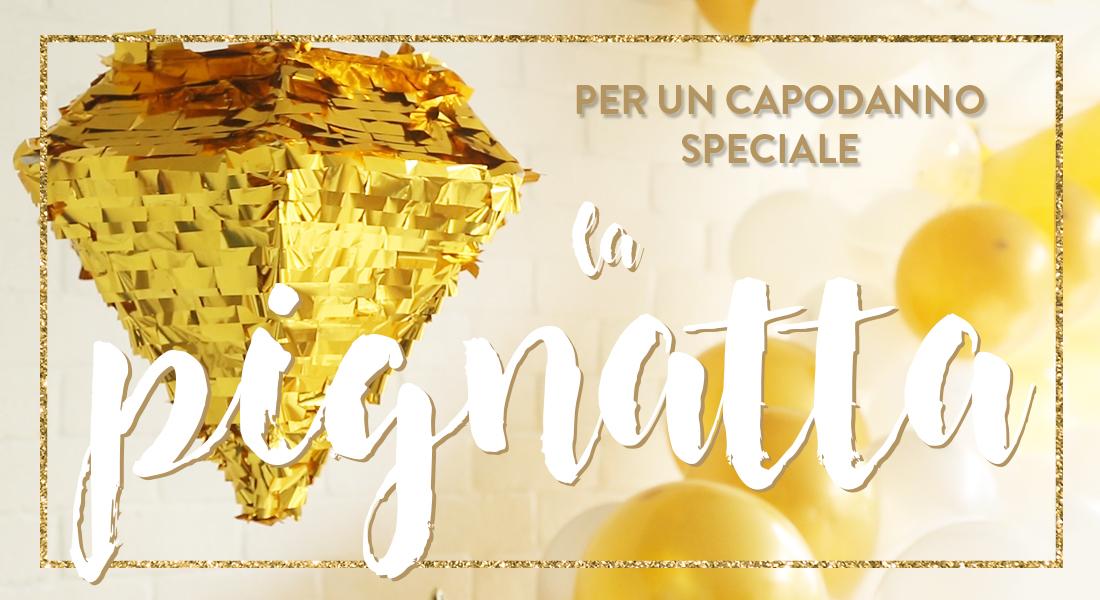 pignatta fai da te dorata