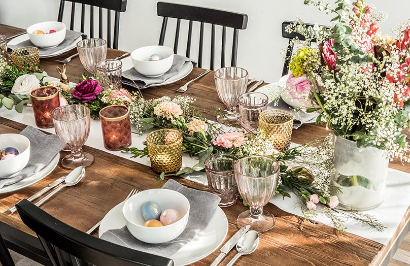 4 tips voor een paastafel in boho stijl