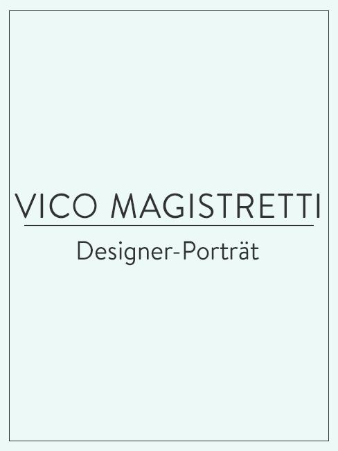 Designer-Porträt Vico Magistretti Designer-Porträt über Vico Magistretti