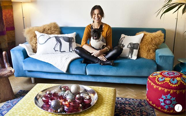 Weihnachten im Boho-Chic