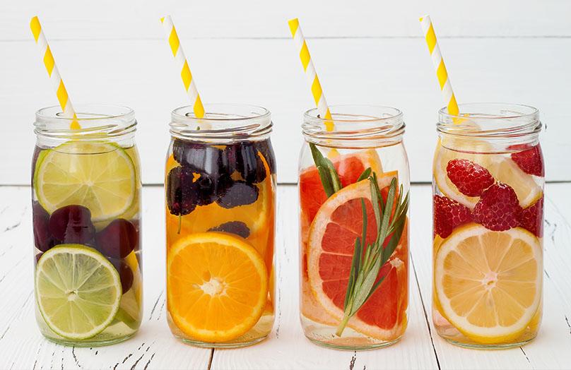 Flavoured Water - der Hit für den Sommer
