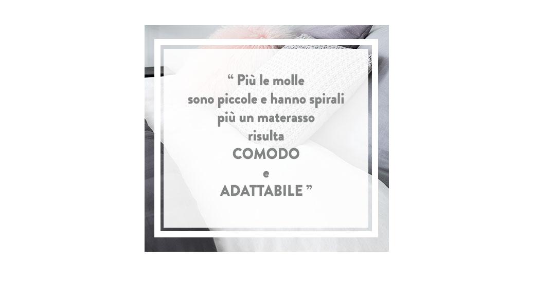 letto boxspring spirali