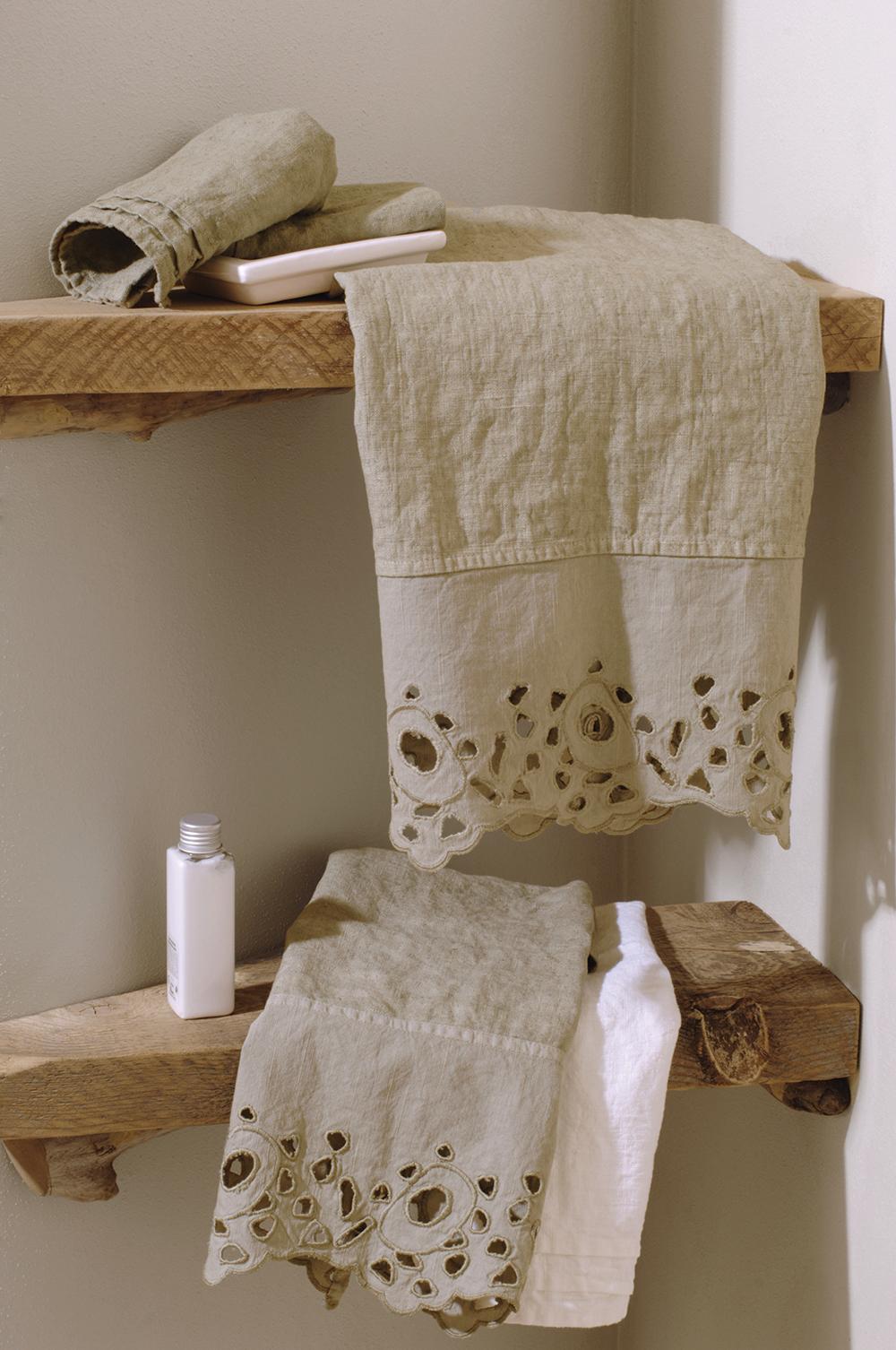 Dalani, La Fabbrica del Lino, Casa, Spugne in Puro Lino Linea Cerchi Dalani, La Fabbrica del Lino, Casa, Estate, Made in Italy, Natura, Colori, Ispirazioni