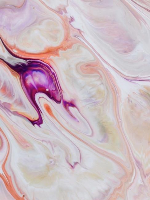 Materiale di tendenza agata Motivo rosa di una pietra di agata