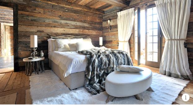 Suisse, un chalet blanc