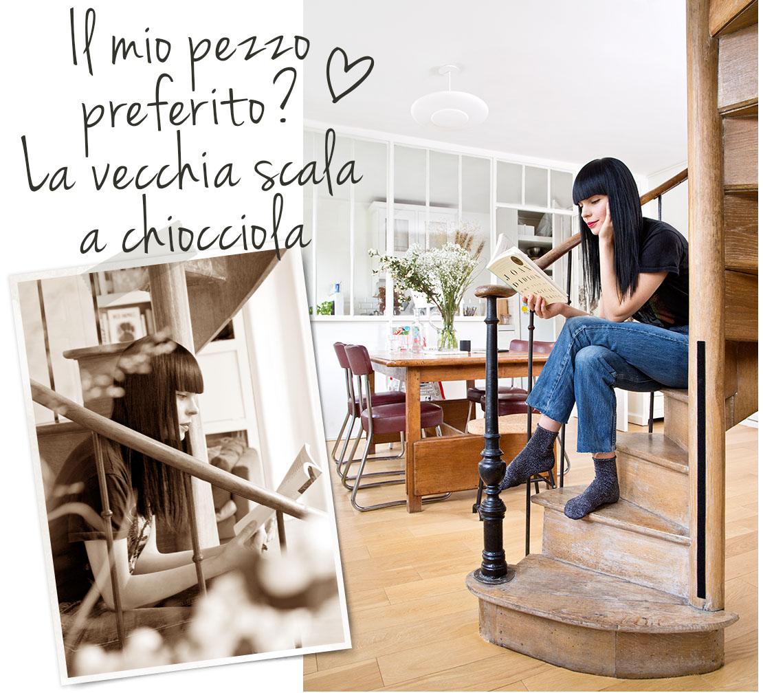 stile rustico scala