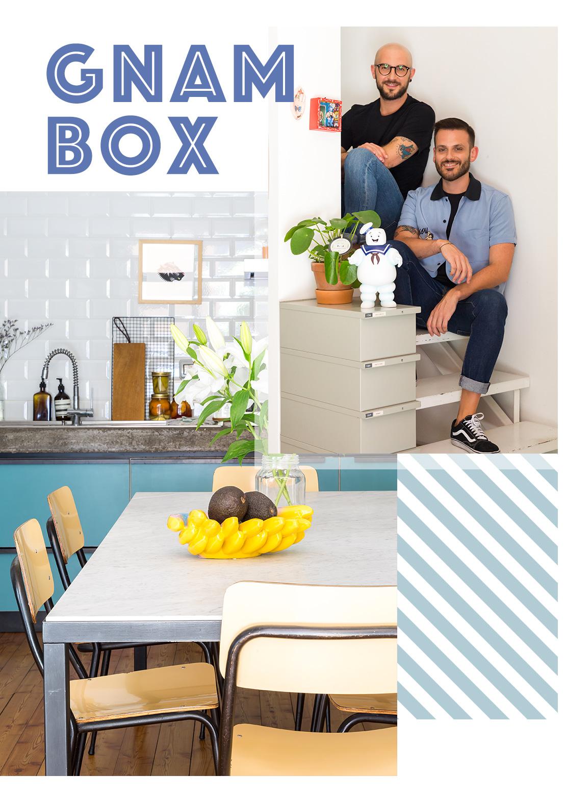 Gnambox, Casa, Stile, Food